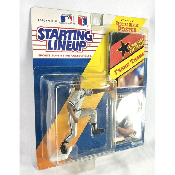 Vintage 1992 Starting Lineup Frank Thomas Chicago White Sox New Factory Sealed - Picture 3 of 9